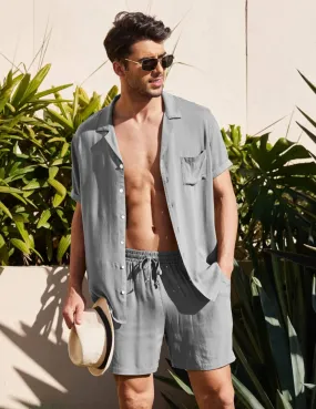 2 Pieces Beach Shirt Set (US Only)