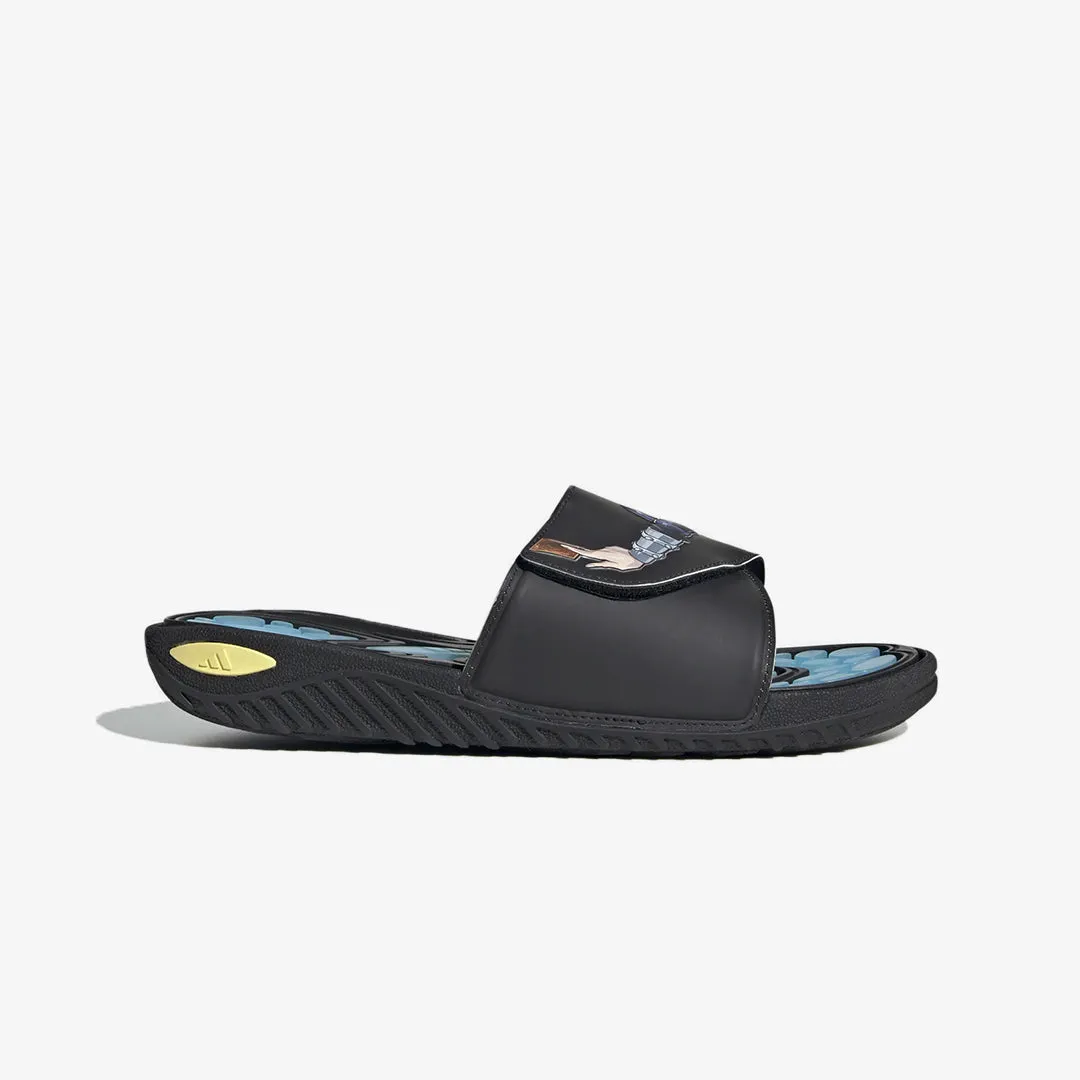 Adidas Originals | REPTOSSAGE HOOK-AND-LOOP SLIDES  { BLACK