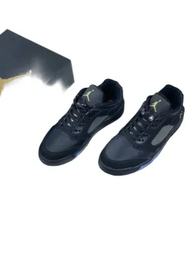 Air Jordan 5 Low "Black Metallic"