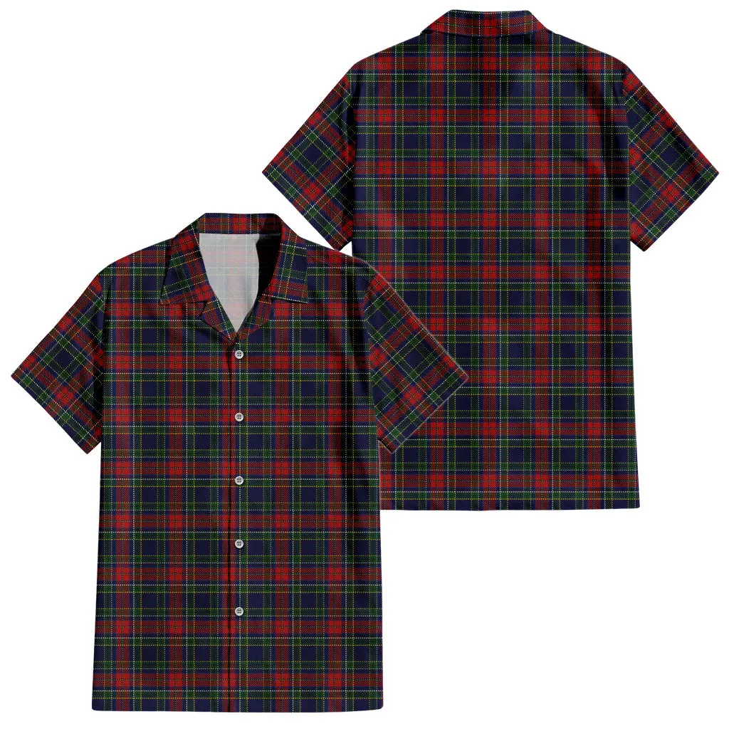 Allison Red Tartan Short Sleeve Button Down Shirt