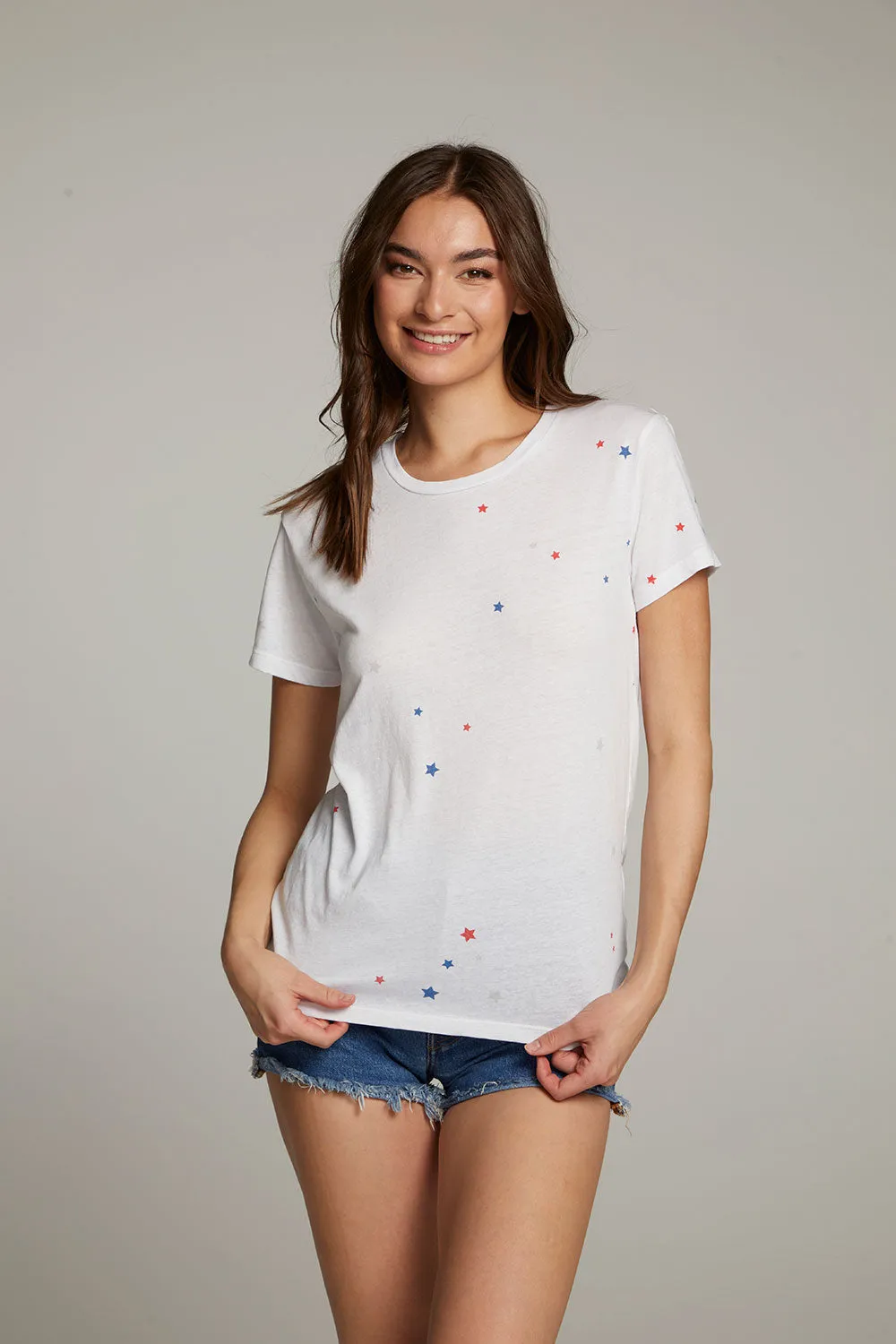 Americana Stars Crew Neck Tee