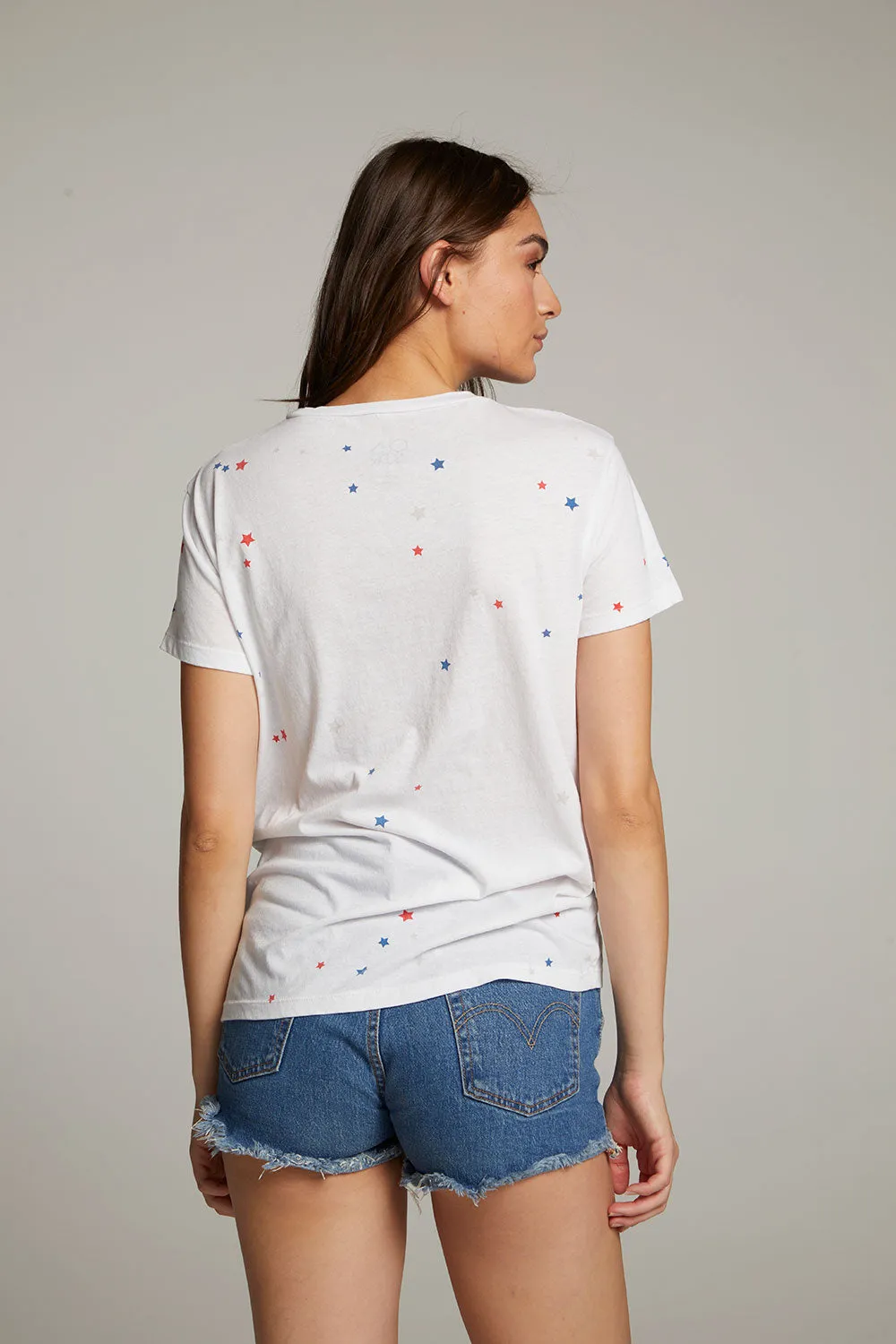 Americana Stars Crew Neck Tee