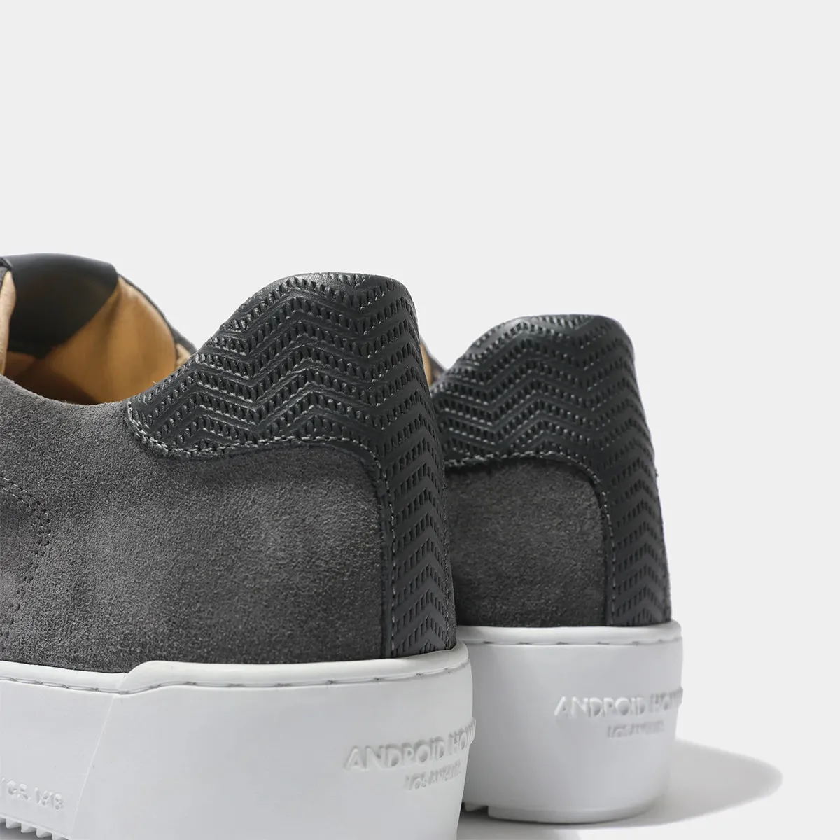 Android Homme - Zuma Suede Trainers in Grey