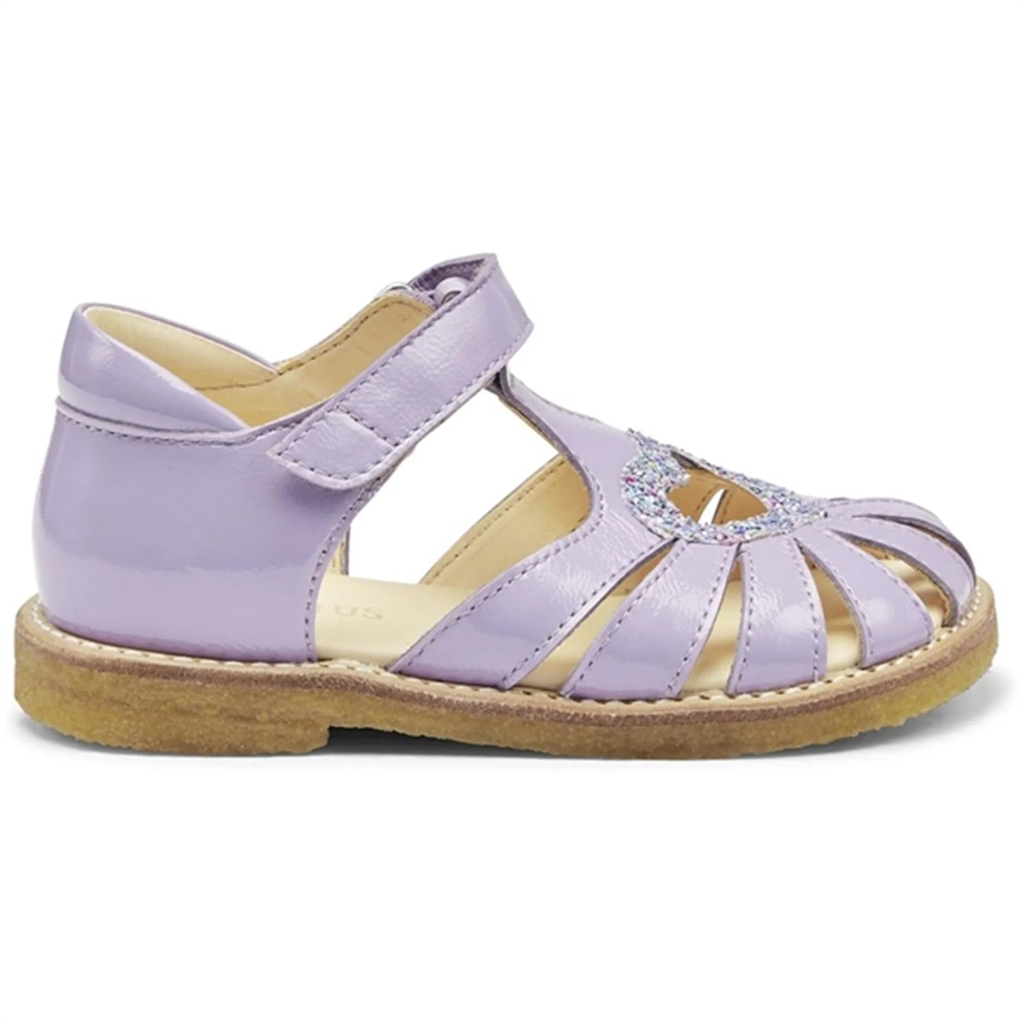 Angulus Hjerte Sandals Lilac/Confetti Glitter