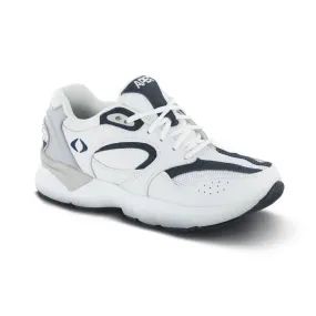 Apex X521m Boss Runner Men's Active Shoe In White/navy.