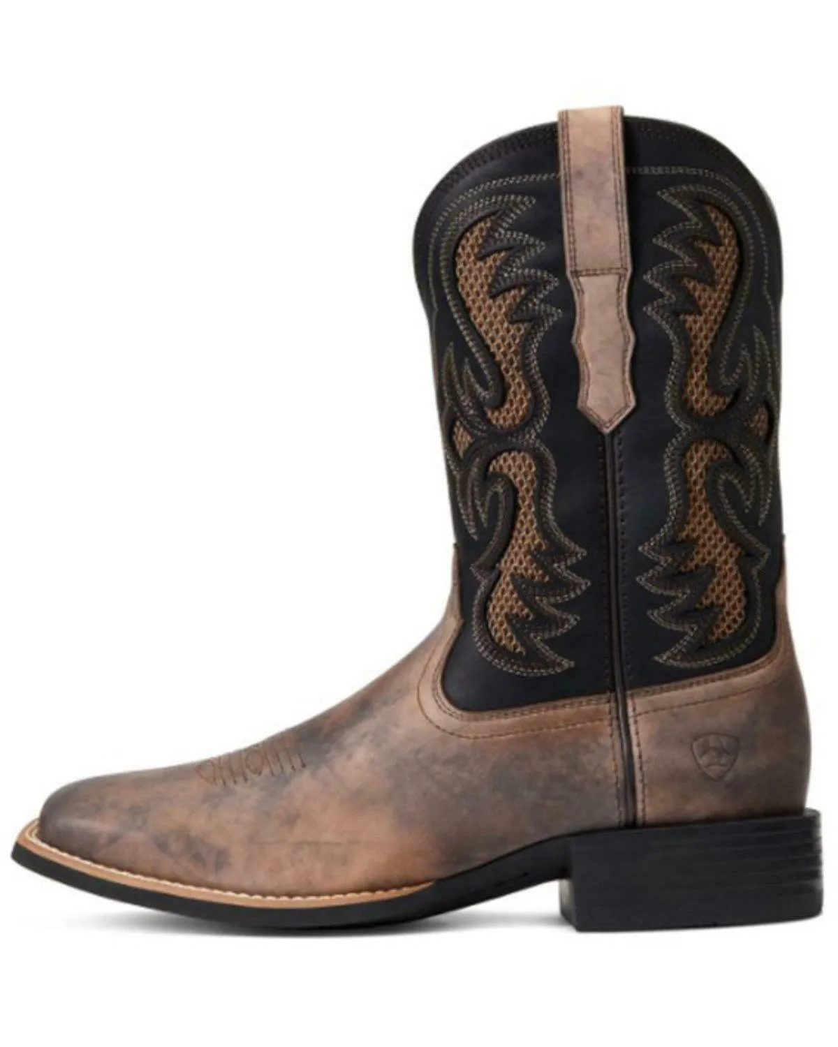 Ariat Men's Tally And Ink Sport Frisco Venttek Leather Western Boot 10040430