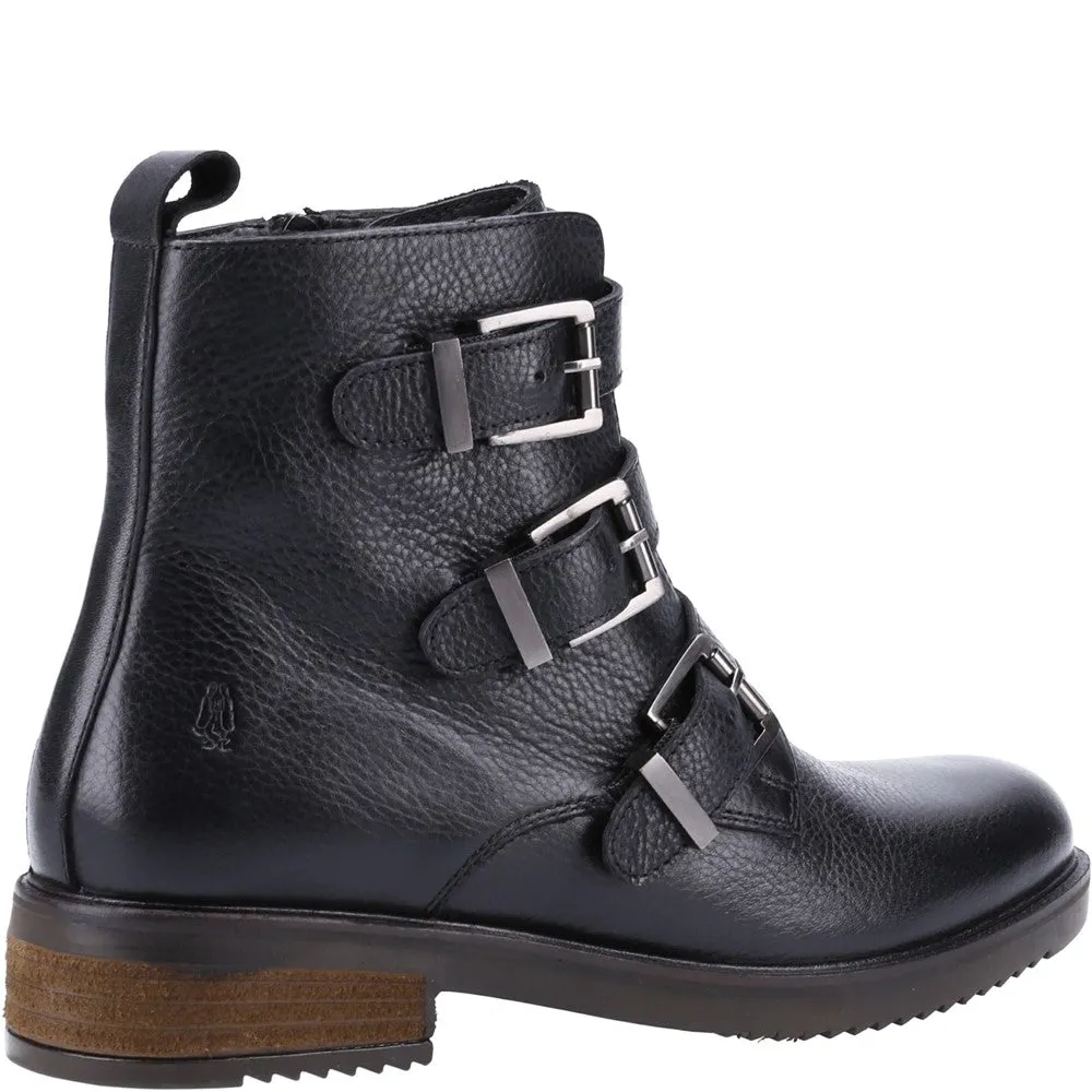 Black Pria Ankle Boots