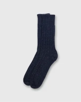 Boot Socks in Navy