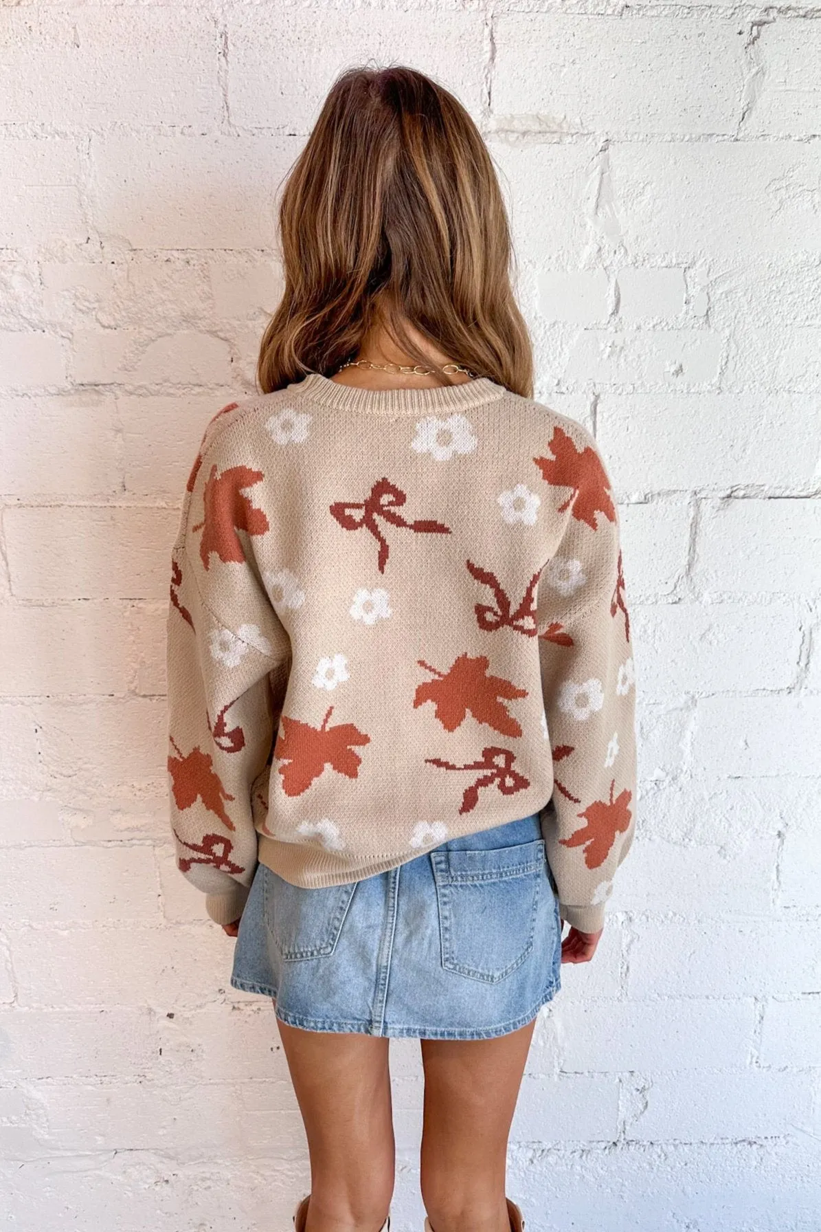 Bow & Breeze Knit Sweater