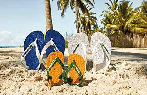 Brazil Logo Flip Flops - Unisex