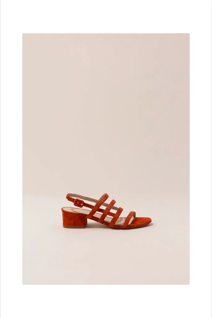 Brick Carolyn Sandals