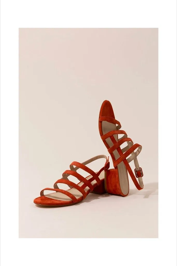 Brick Carolyn Sandals