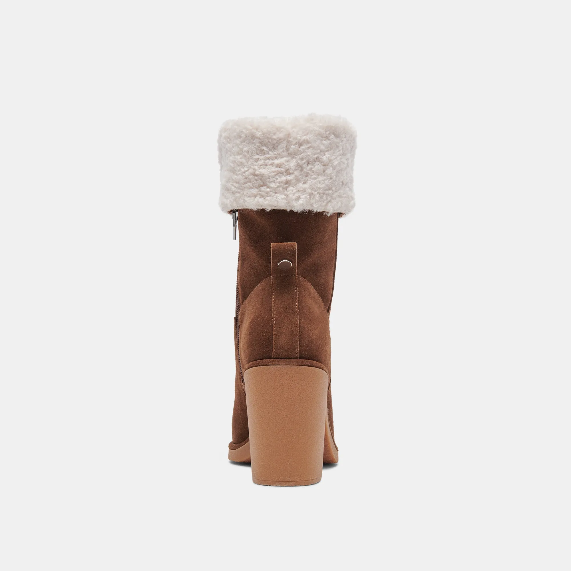 CADDIE PLUSH BOOTS COCOA SUEDE - re:vita