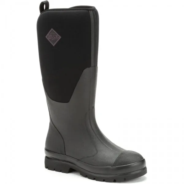 CHORE CLASSIC TALL Womens Rubber Wellington Boots Black