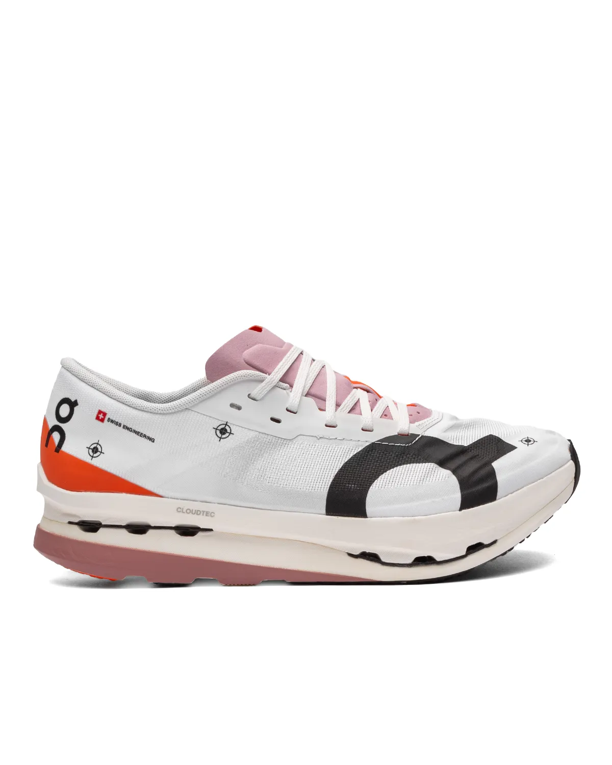 Womens Cloudboom Echo 3 Sneakers in White Flame - Optimized Performance Running Shoes