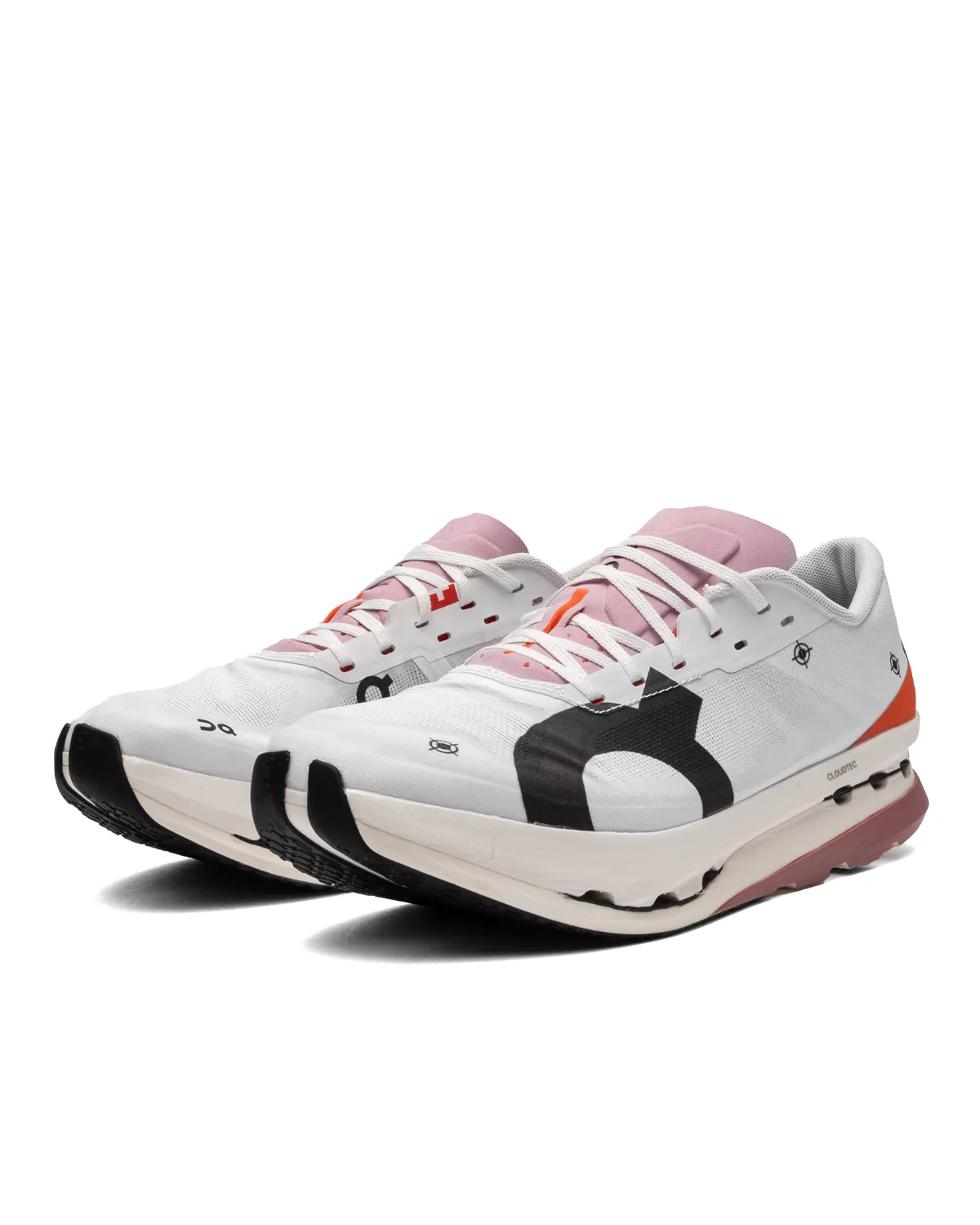 Womens Cloudboom Echo 3 Sneakers in White Flame - Optimized Performance Running Shoes