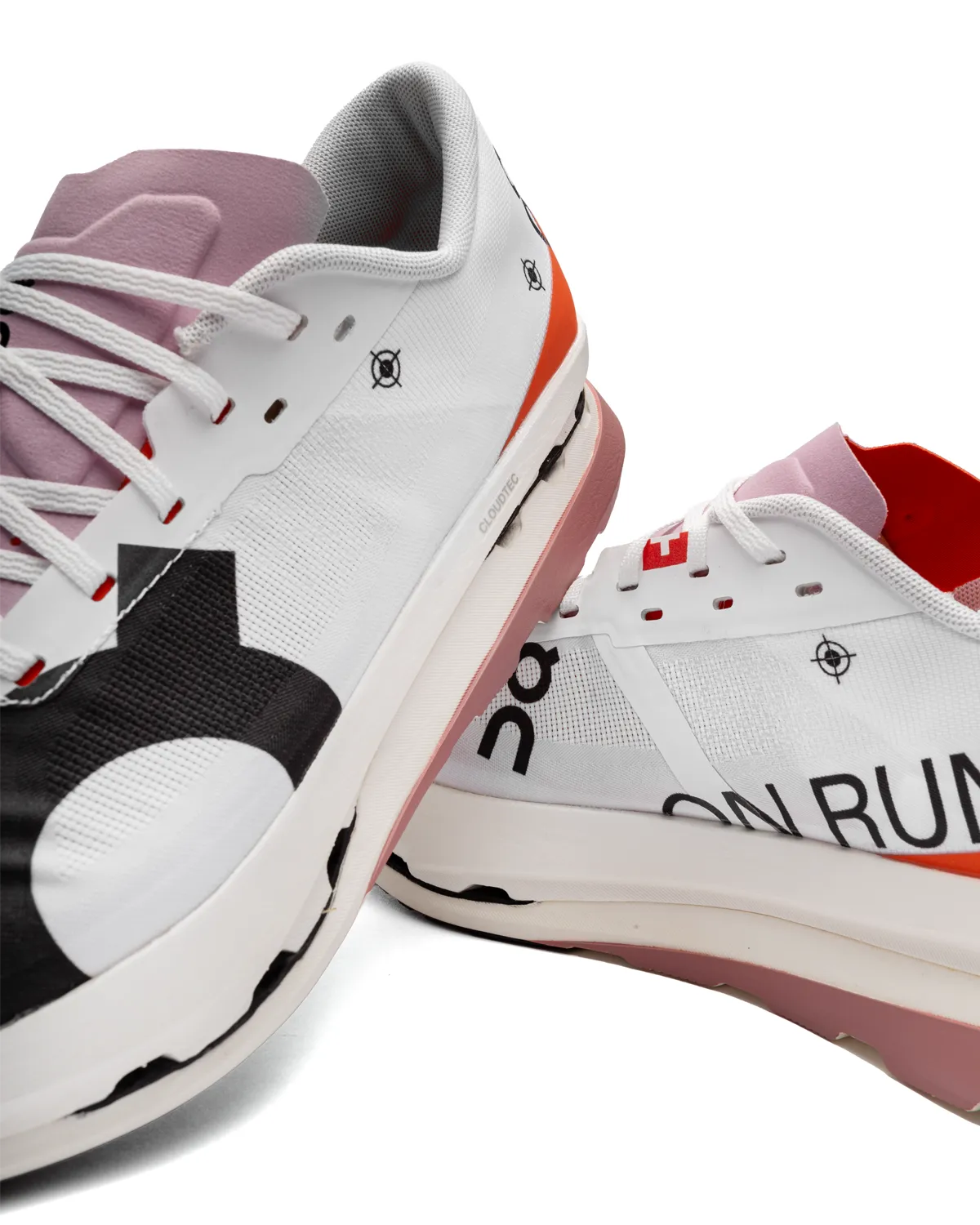 Womens Cloudboom Echo 3 Sneakers in White Flame - Optimized Performance Running Shoes