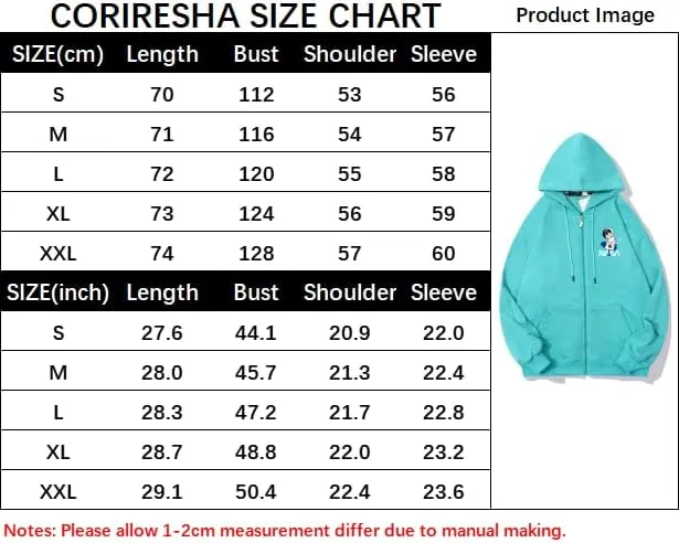 CORIRESHA Space Astronaut Cat Zip Hoodie Drawstring Rocket NASA Sweatshirt