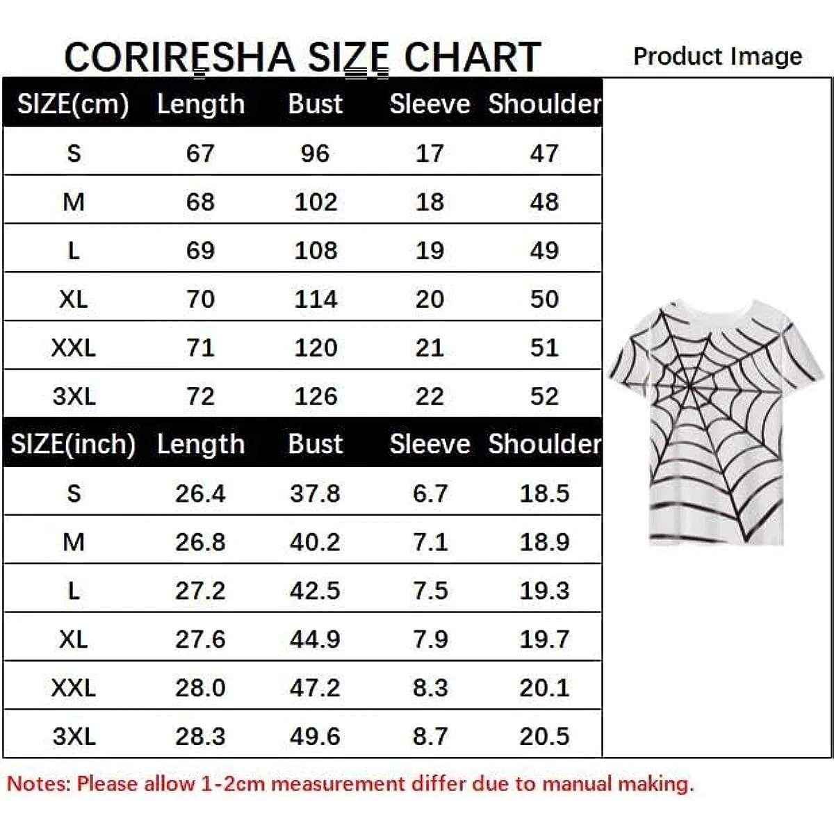 CORIRESHA Women's Y2K Spider Web T-Shirt Short Sleeve Crewneck Casual Halloween Top