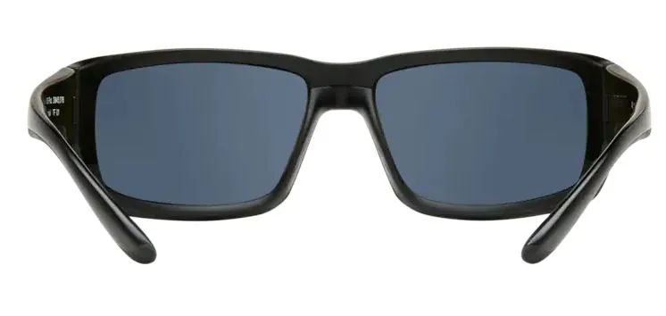 Costa Del Mar Mens Fantail Blackout Frame - Blue Mirror 580 Plastic Lens - Polarized Sunglasses