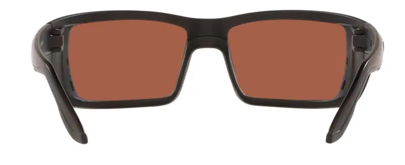 Costa Del Mar Mens Permit Blackout Frame - Green Mirror 580 Glass Lens - Polarized Sunglasses