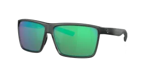 Costa Del Mar Rincon Matte Smoke Crystal/Green Mirror Sunglasses