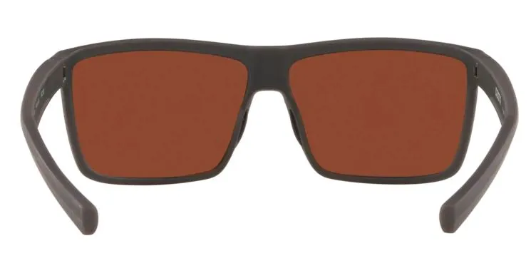 Costa Del Mar Rinconcito Matte Gray Frame - Green Mirror 580 Glass Lens - Polarized Sunglasses