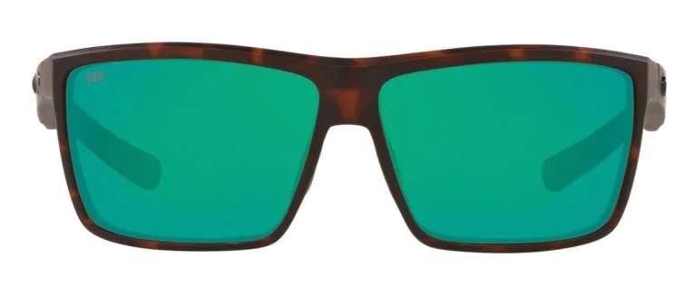 Costa Del Mar Rinconcito Matte Tortoise Frame - Green Mirror 580 Glass Lens - Polarized Sunglasses