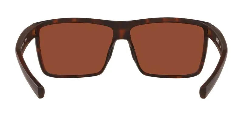 Costa Del Mar Rinconcito Matte Tortoise Frame - Green Mirror 580 Glass Lens - Polarized Sunglasses