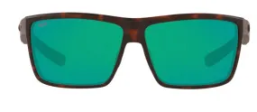 Costa Del Mar Rinconcito Matte Tortoise Frame - Green Mirror 580 Plastic Lens - Polarized Sunglasses