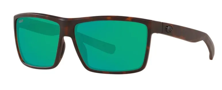 Costa Del Mar Rinconcito Matte Tortoise Frame - Green Mirror 580 Plastic Lens - Polarized Sunglasses