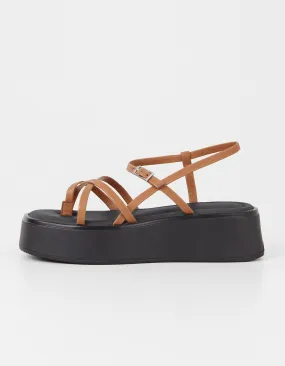 Courtney Sandal in Cognac