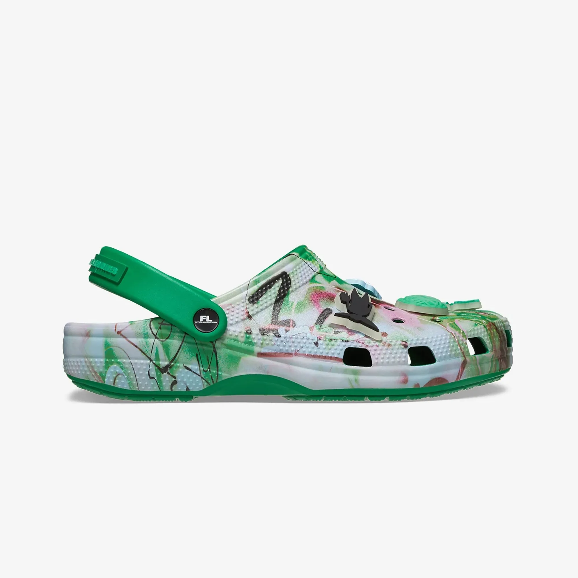 Crocs | FUTURA LAB X CROCS CLASSIC RO CLOG  { GREEN IVY