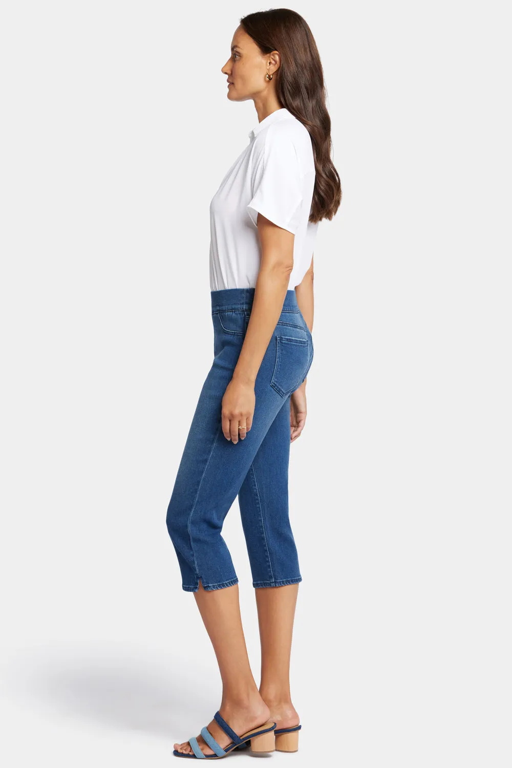 Dakota Crop Pull-On Jeans  - Olympus