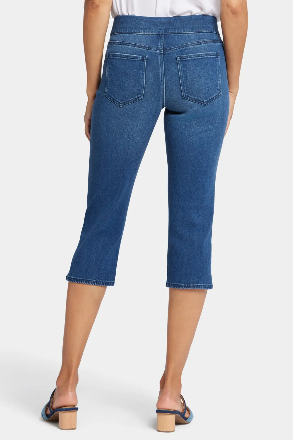 Dakota Crop Pull-On Jeans  - Olympus