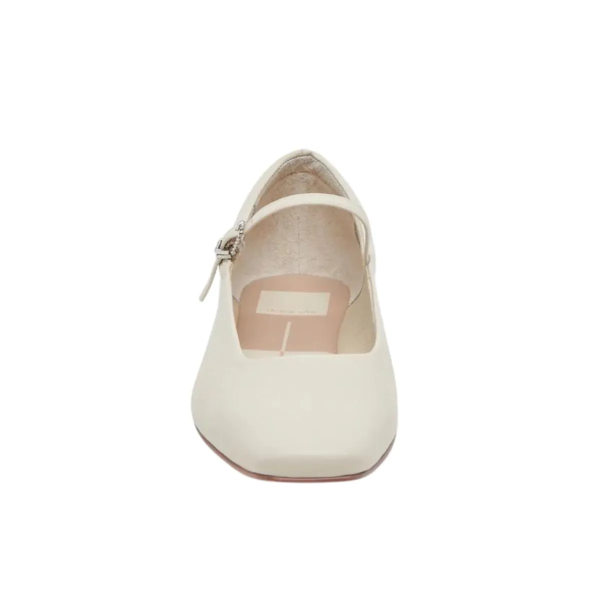 Dolce Vita Women's Reyes Ballet Flats Ivory Leather