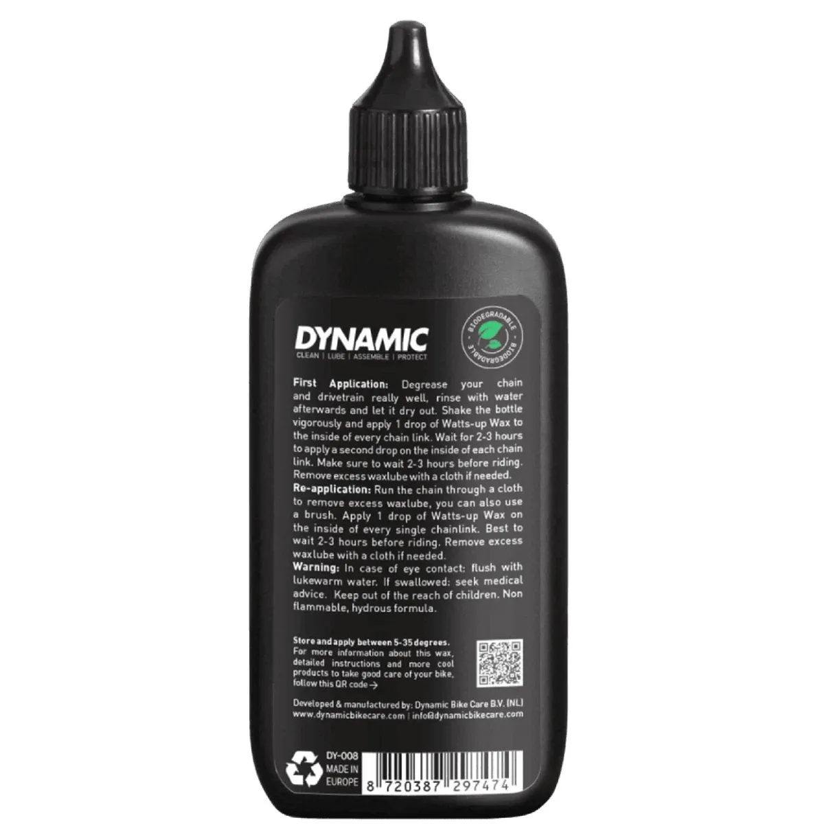 Dynamic Watts-Up Wax Indoor Wax 100ml