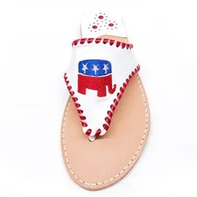 Embroidered Patriotic Elephant