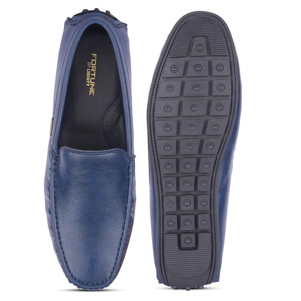 Fortune By Liberty Mens VCL-109 N. Blue Formal Loafers