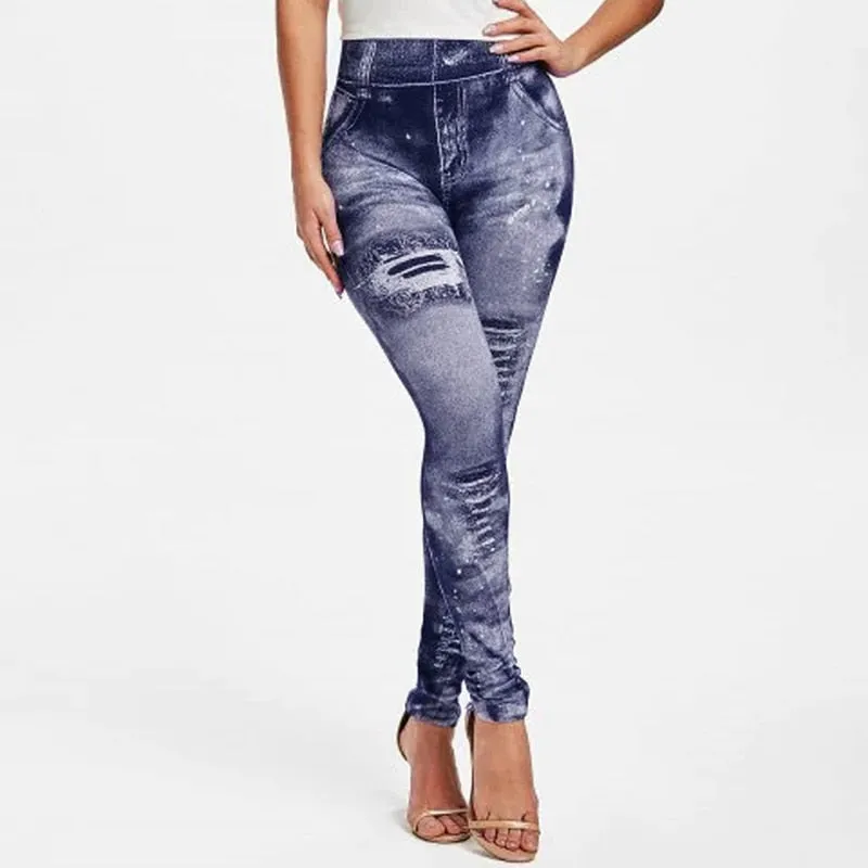 Funki Buys | Pants | Women's High Waist Jeans Jeggings