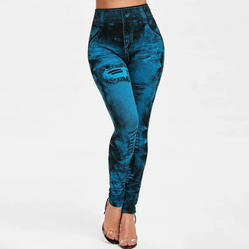 Funki Buys | Pants | Women's High Waist Jeans Jeggings