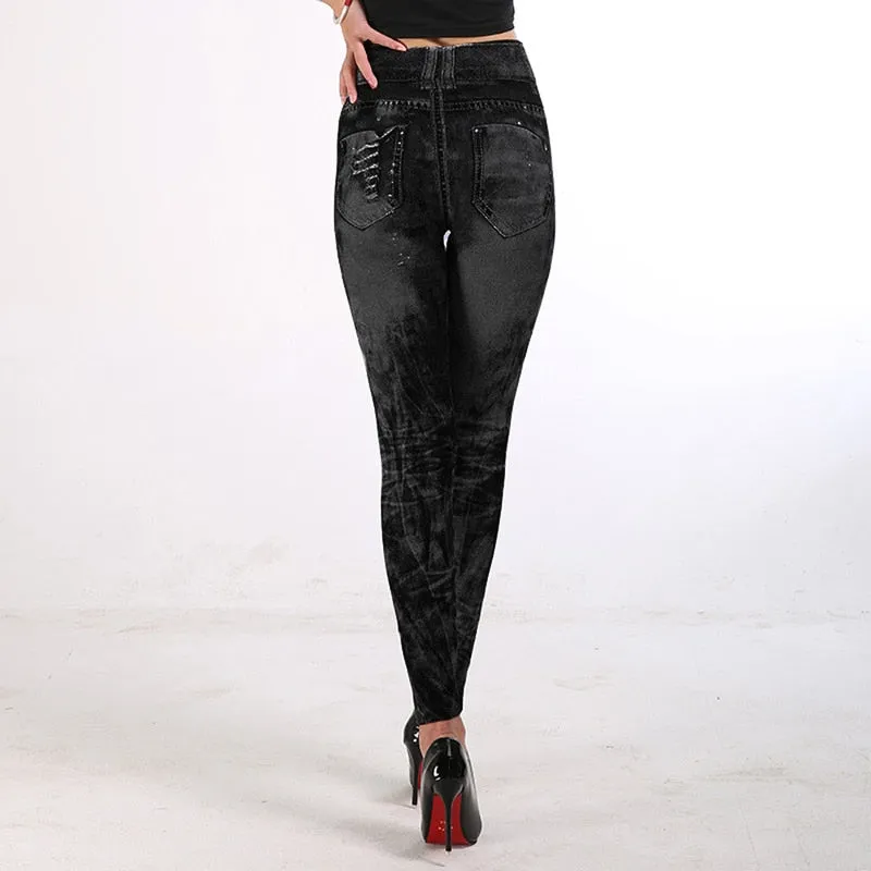 Funki Buys | Pants | Women's High Waist Jeans Jeggings