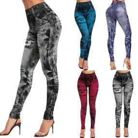 Funki Buys | Pants | Women's High Waist Jeans Jeggings