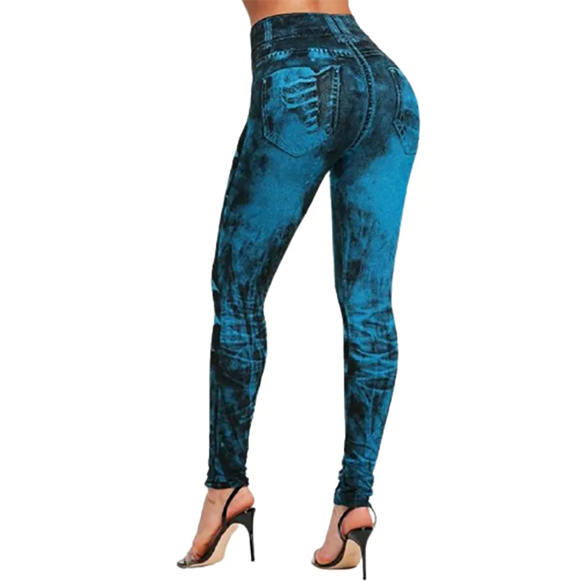 Funki Buys | Pants | Women's High Waist Jeans Jeggings