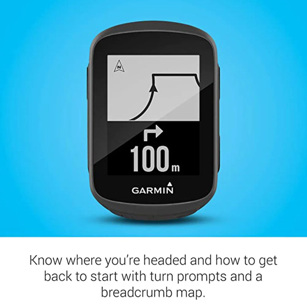 Garmin Edge 130 Plus Download Structure Workouts ClimbPro Pacing Guidance and More GPS Cycling Bike Computer Device Only - 010-02385-00