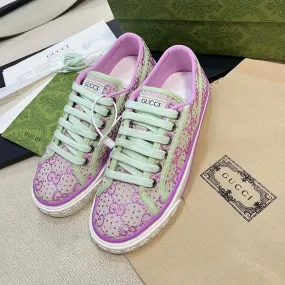 GG Sneaker Tennis 1977 White Bright Purple