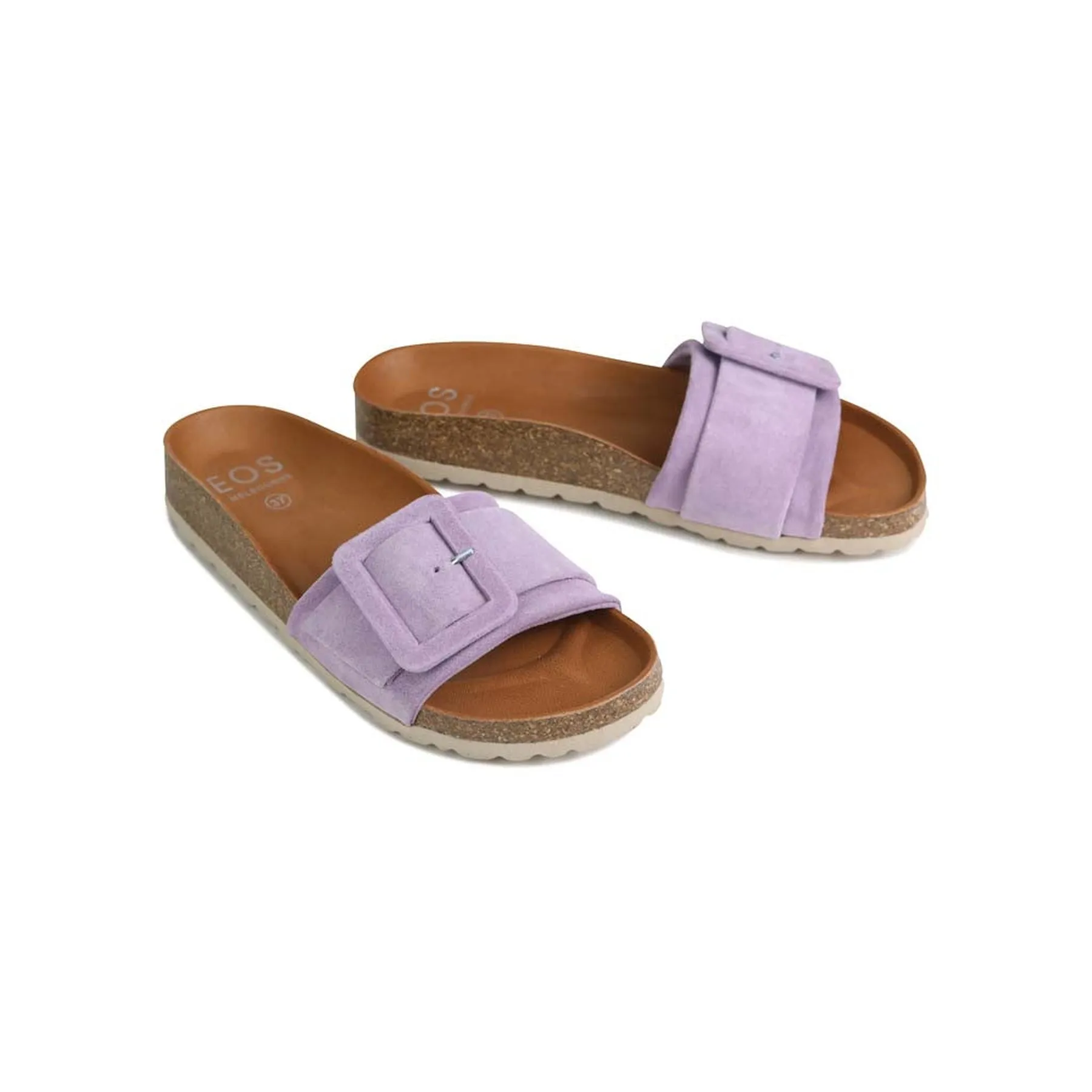 GINGER BUCKLE SANDALS LEATHER