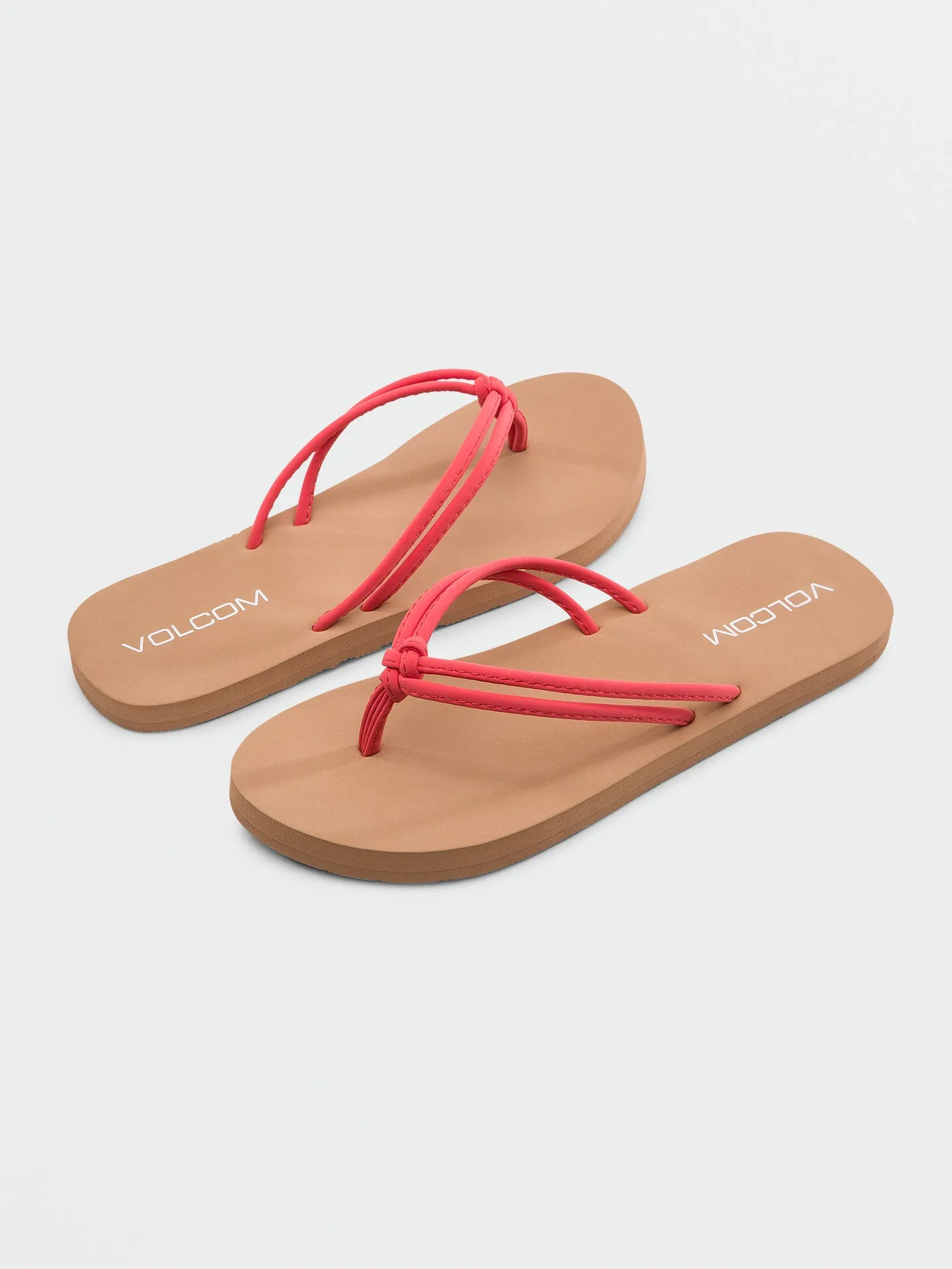 Girls Forever and Ever Sandals - Electric Coral