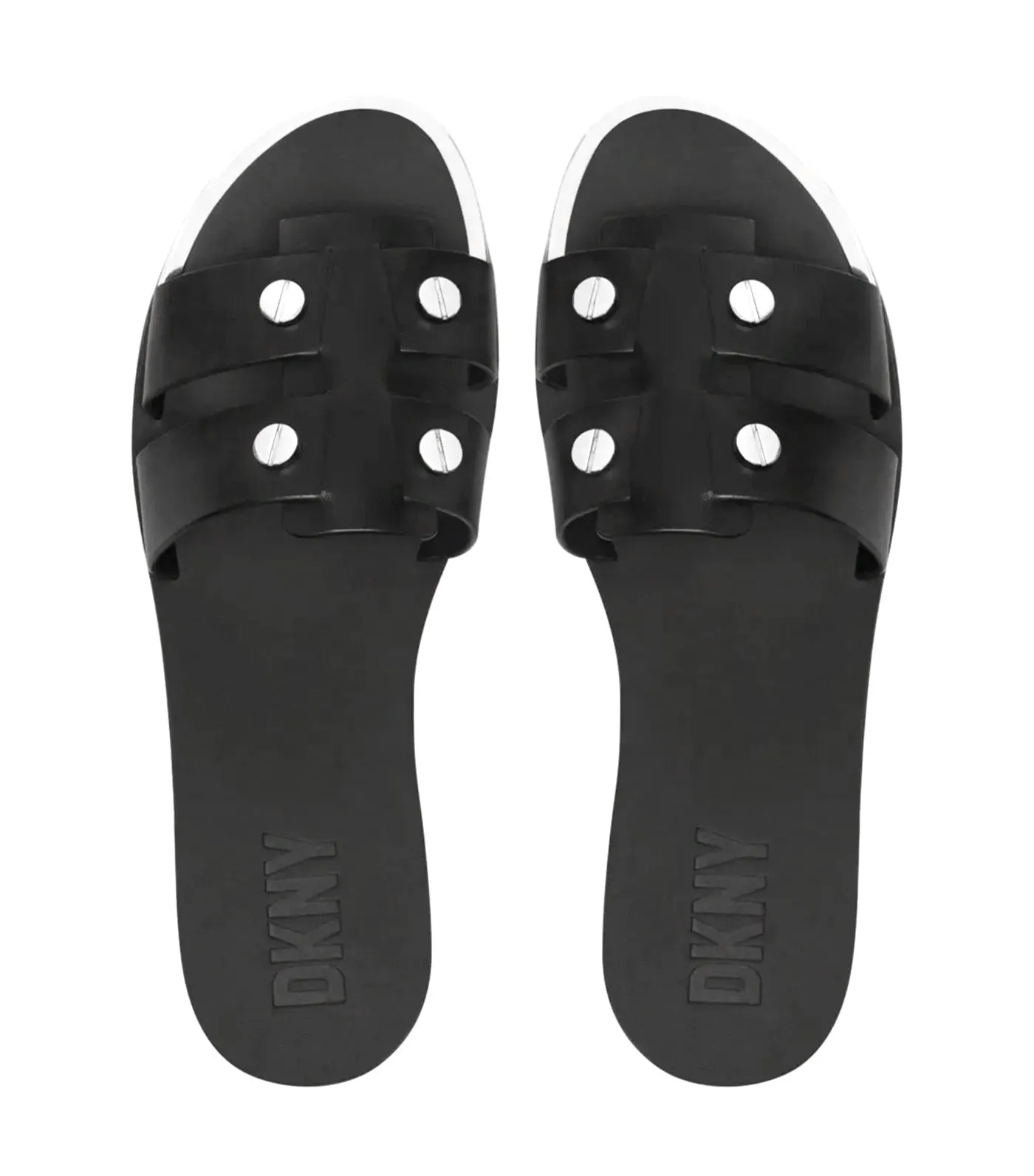 Glynn Flat Sandals Black