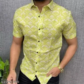 HALF SLEEVE PRINTED SHIRT FOR MEN GV 501